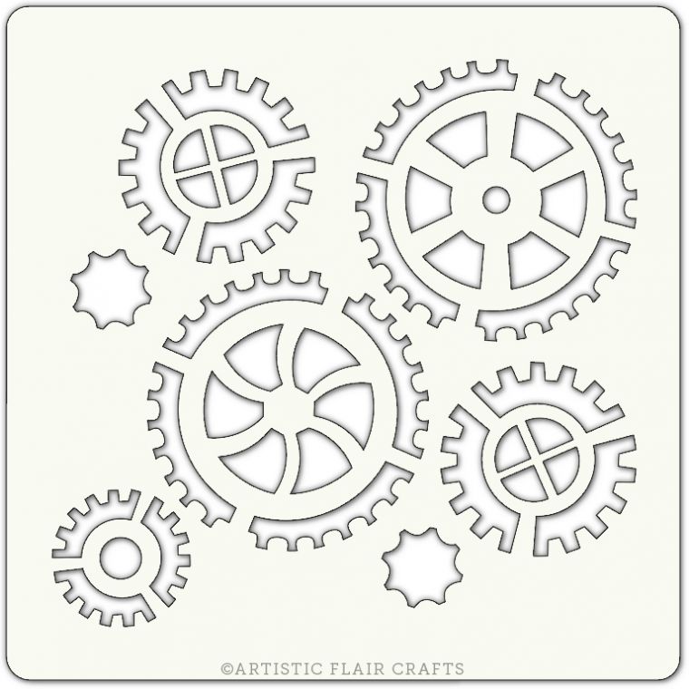 Cogs and Gears | Artistic Flair Crafts