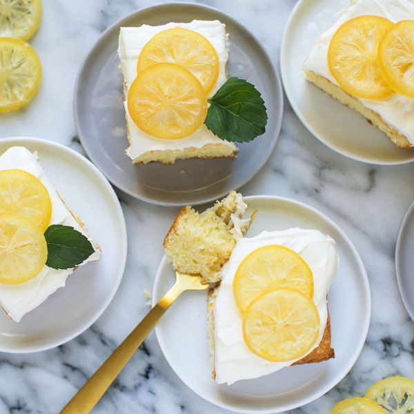 Delicious Lemon Sheet Cake | Inspiration | Artistic Flair Crafts